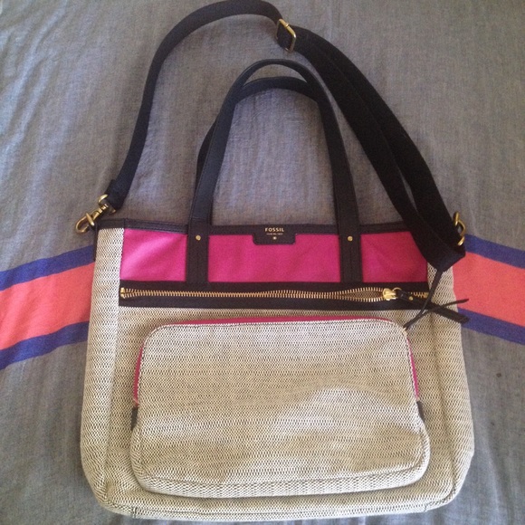 Fossil canvas work bag - Picture 5 of 5